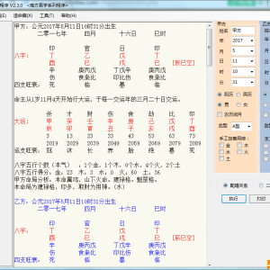 南方八字合婚程序V2.30