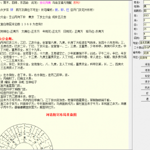 河洛神数风水吉凶鉴定软件