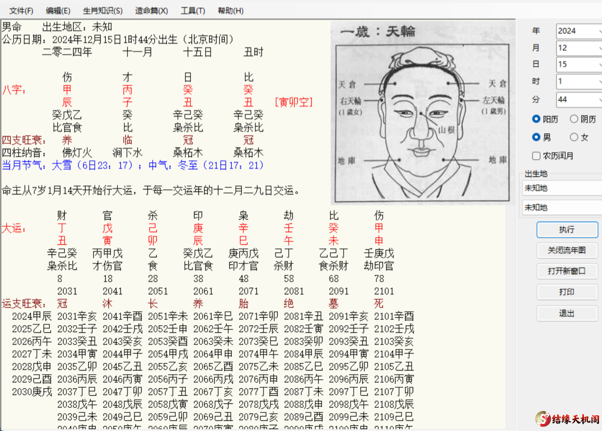 2025蛇年运势流年吉凶分析软件